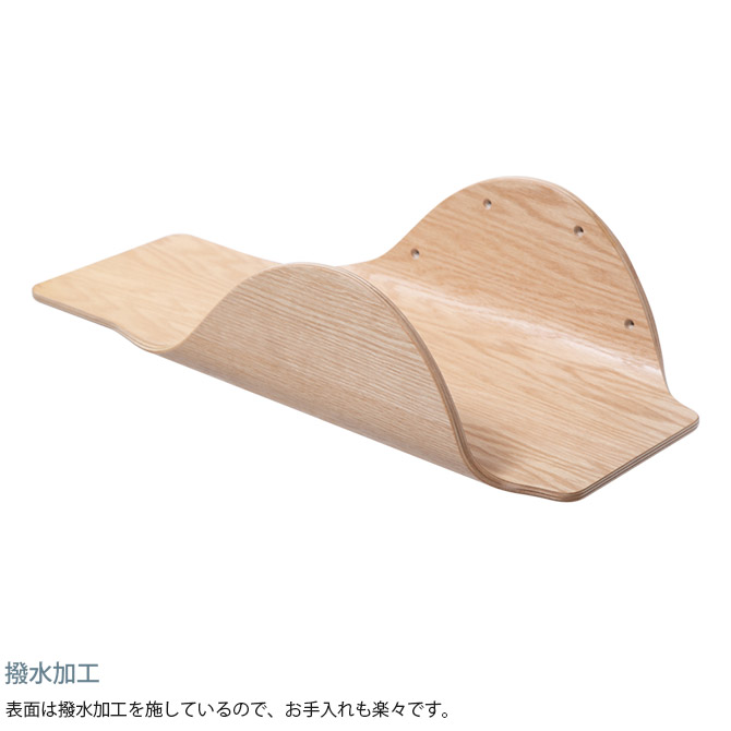 MYZOO マイズー Stingray 単品 猫 キャットステップ 木製 おしゃれ キャットウォーク 大型猫 北欧 インテリア 壁付け 棚板 