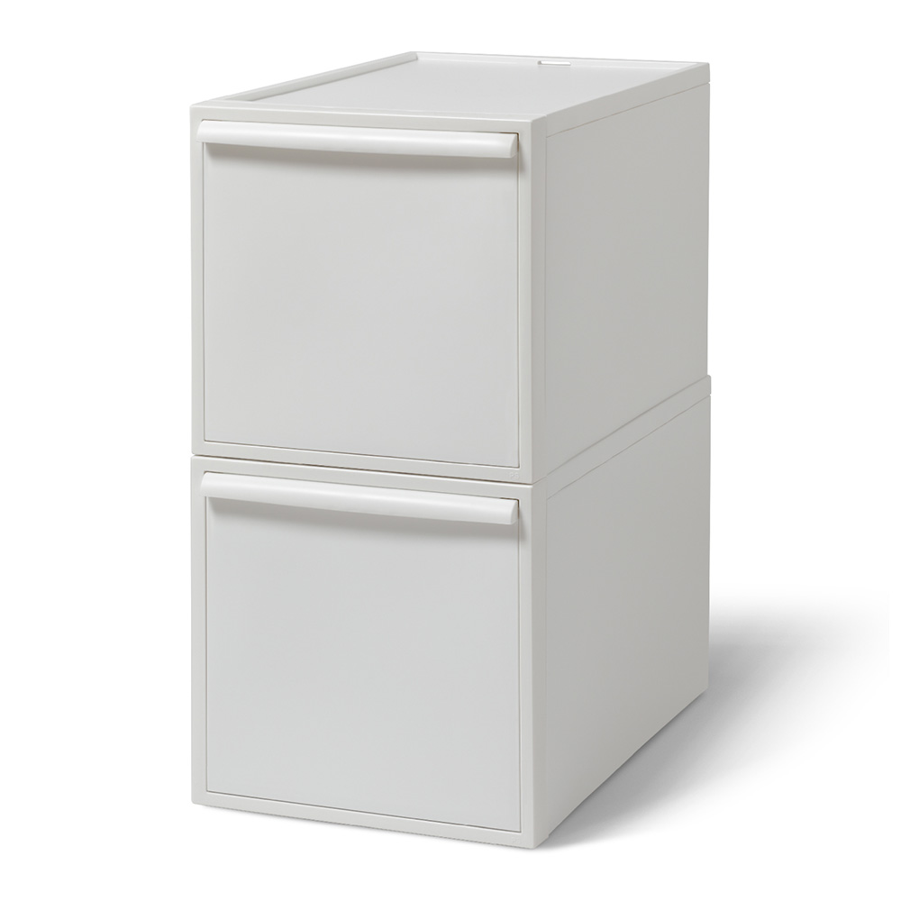 収納ケース 引き出し ポリプロピレン 衣装ケース 収納ボックス like-it ライクイット クローゼットシステム 引出し L 同色2個セット |  | 01