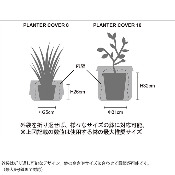 8号鉢　植木鉢　カバー FGRFM5603S_0.jpg
