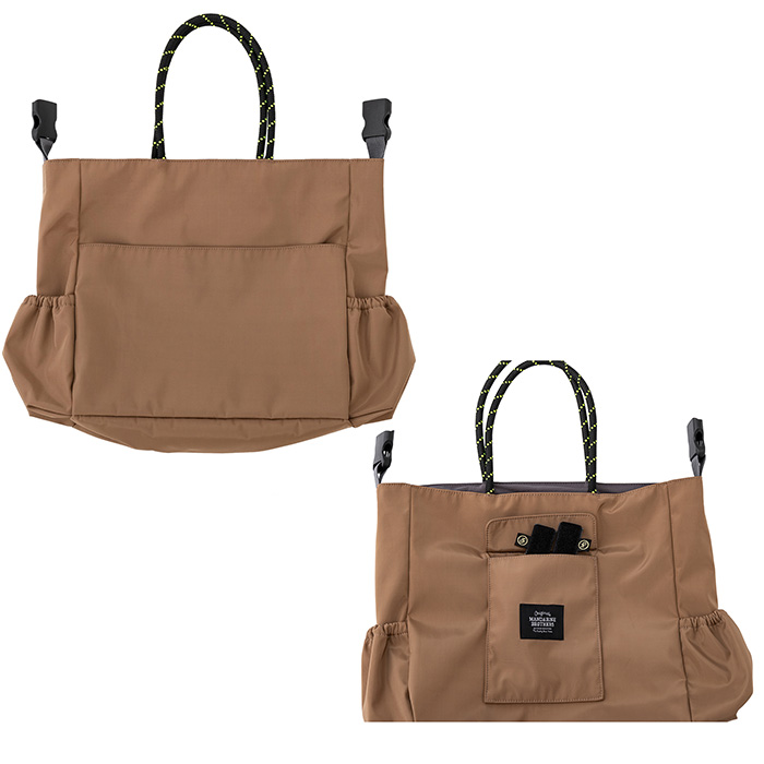 犬用 猫用 ペットカート用 お散歩バッグ リバーシブル MANDARINE