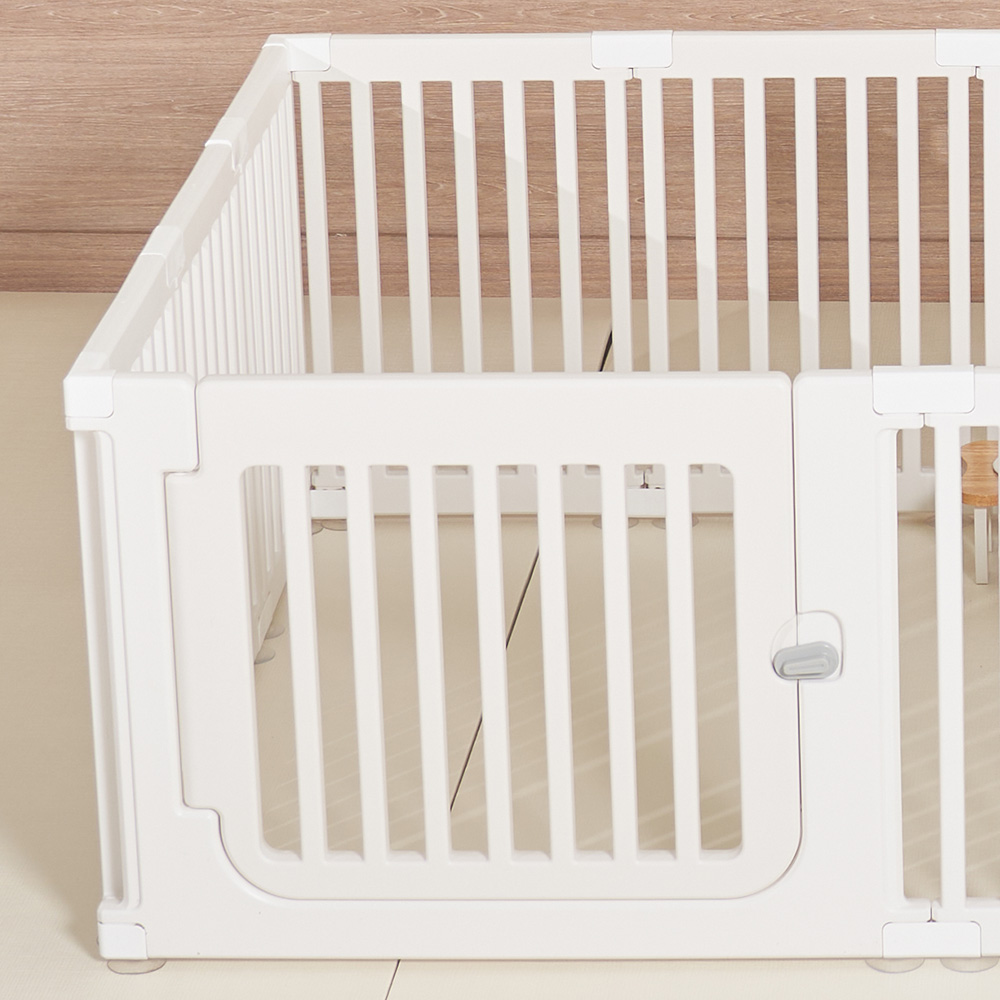 犬用品 cocozari 折りたたみ式ペットサークル ホワイト
