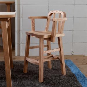 ハイチェア 木製 オーク 子ども 子供 イス いす 椅子 日本製 KKEITO ケイト キッズチェア