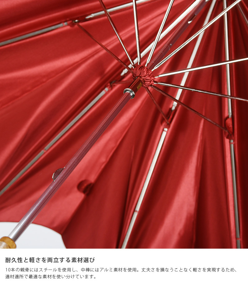ショートアンブレラ 日傘 雨傘 女性 大人 日本製 おしゃれ 前原
