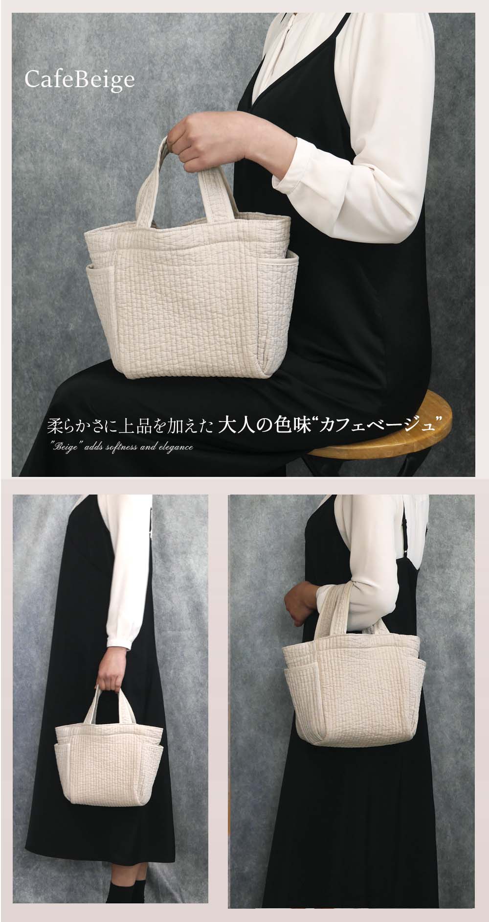 モコモコ★ヌビフリルMedium【ブラック×白ハート】　ヌビトートバッグ 楽天市場】ヌビバッグ ハートの通販