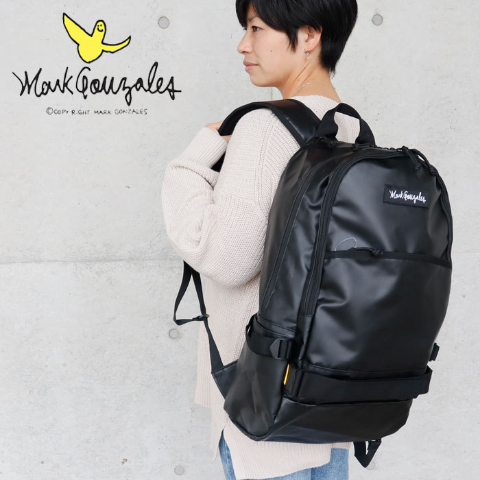 MarkGonzales マークゴンザレス リュック 防水 メンズ ロールトップ 口 