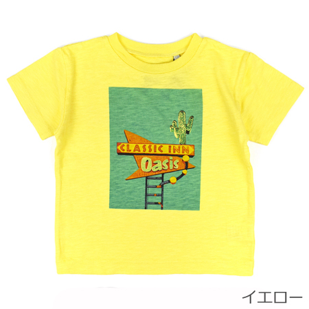 Tシャツ キッズ 半袖 ロゴ OCEAN＆GROUND オーシャン＆グラウンド 男の子 女の子 プリントT 1016113 かわいい おしゃれ ブラ｜gita｜03