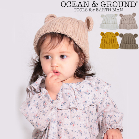 OCEAN&GROUND オーシャンアンドグラウンド ニット帽 キッズ ベビー