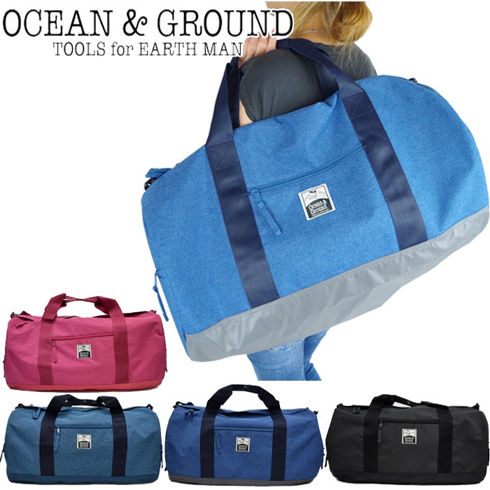 オーシャンアンドグラウンド ボストンバッグ ocean&ground キッズ M