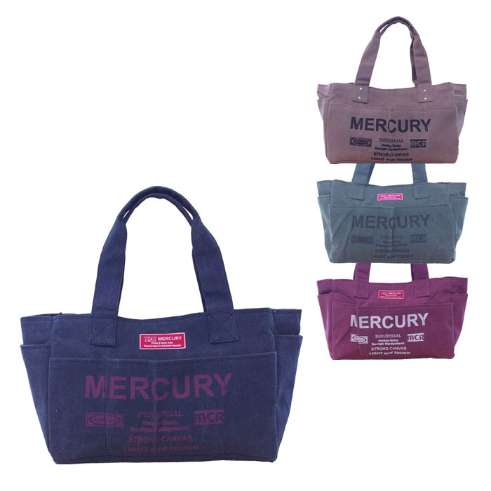 MERCURY マーキュリー トート トートバッグ 手提げバッグ バッグ パラフィン ワーキングトート レディース キャンバス コットン 大容量 撥