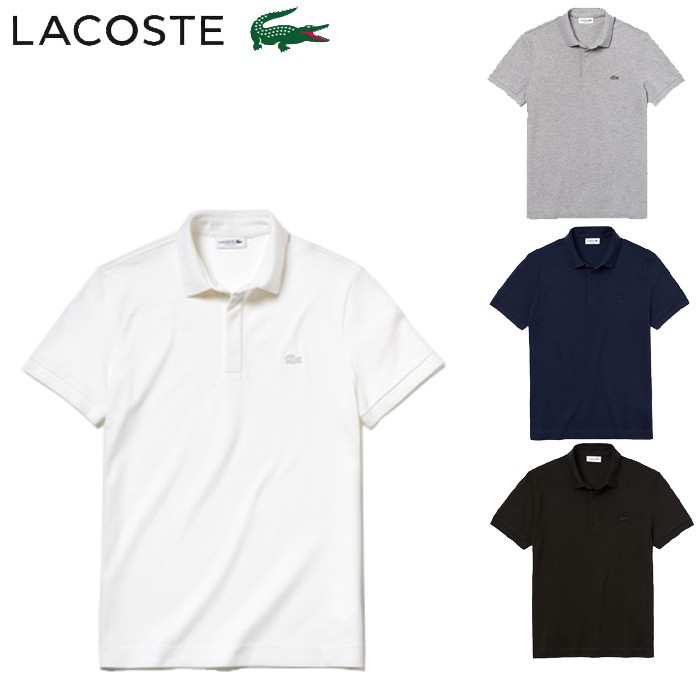 LACOSTE ラコステ ポロシャツ 半袖 メンズ レギュラーフィット