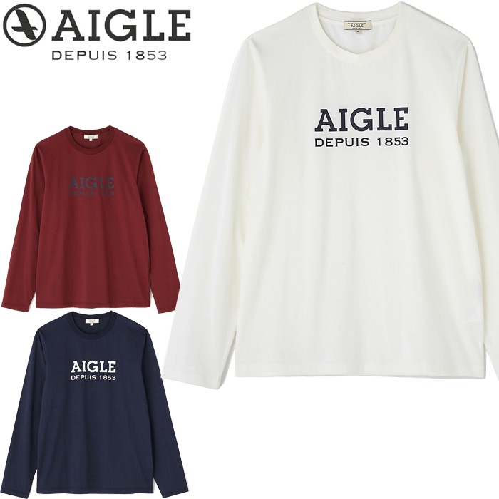 AIGLE エーグル Tシャツ レディース 長袖 吸水速乾 長袖Tシャツ