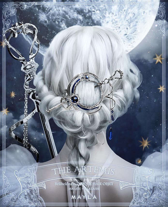 MAYLA（マイラ） ヘアアクセサリー かんざし 髪飾り ベルヘレナ アイ