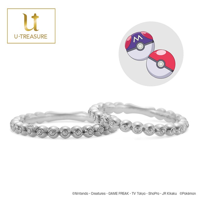 Pokemon（ポケモン） モンスターボール ペアリング レディースメンズ