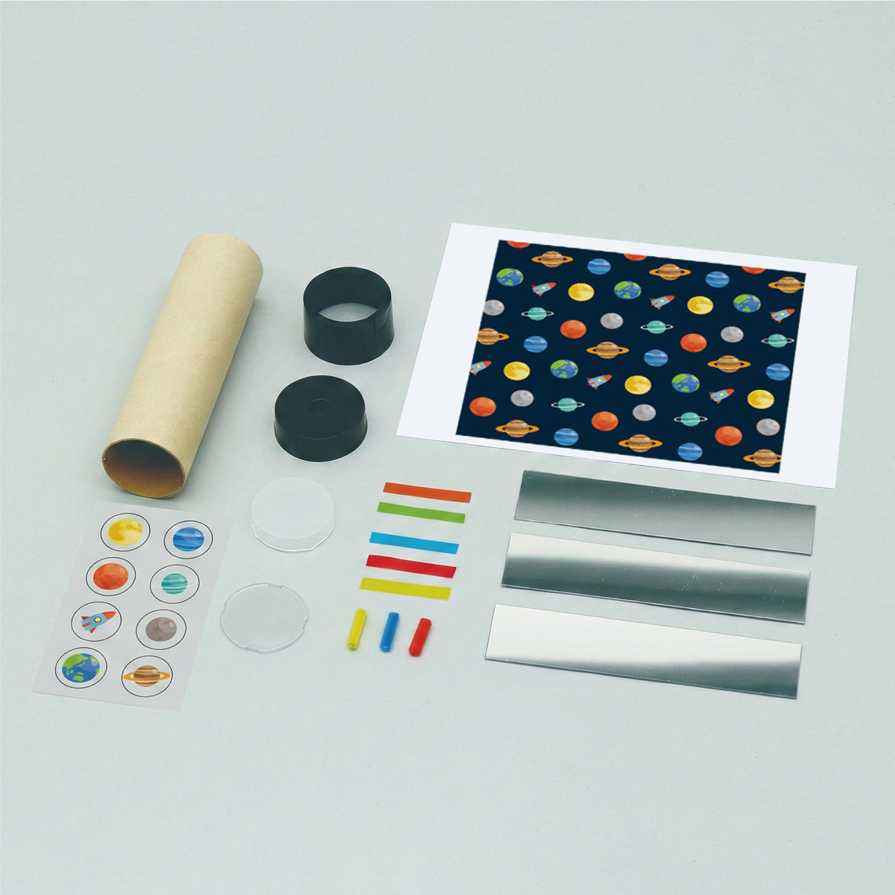 万華鏡工作キット(宇宙) 送料無料の詳細画像3