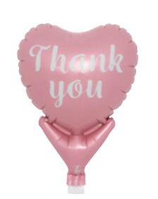 バルーン サンキューパステルピンク ミニバルーン パーティー イベント ギフト おすすめ 人気 使いやすい 便利 高評価 レビュー多数