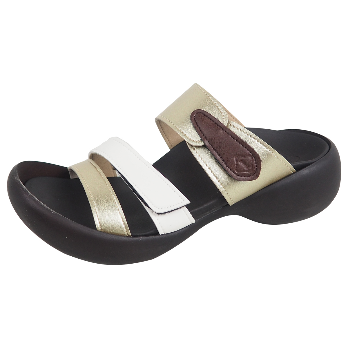 リゲッタ カヌー サンダル レディース 履きやすい 厚底 エッグヒール ベルトサンダル トリコロール sandal｜gjweb｜05