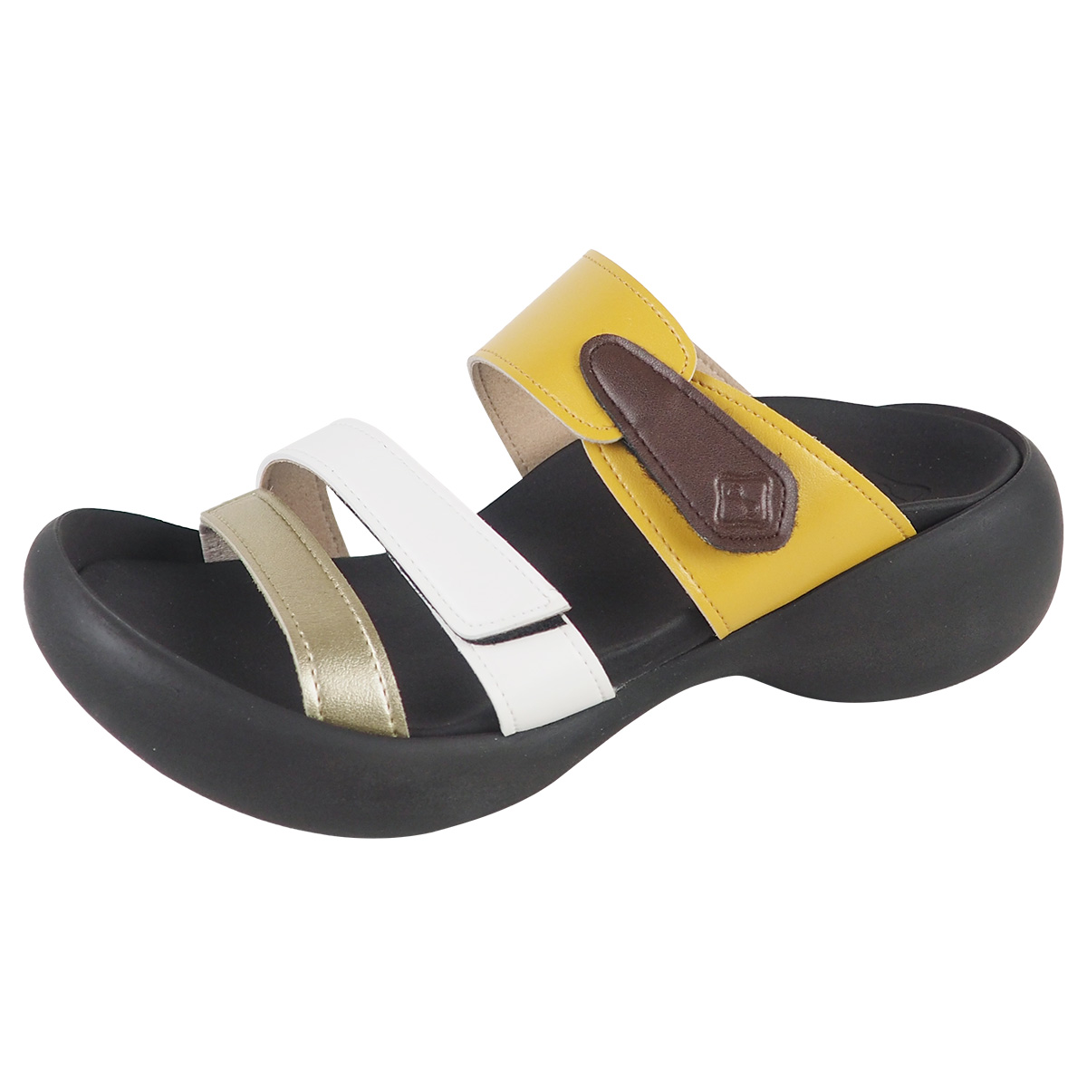 リゲッタ カヌー サンダル レディース 履きやすい 厚底 エッグヒール ベルトサンダル トリコロール sandal｜gjweb｜09