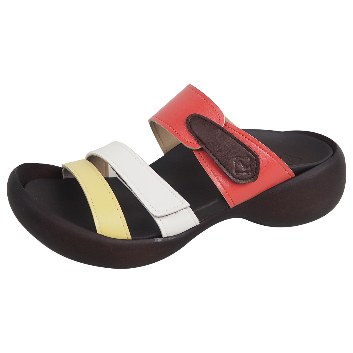 リゲッタ カヌー サンダル レディース 履きやすい 厚底 エッグヒール ベルトサンダル トリコロール sandal｜gjweb｜04