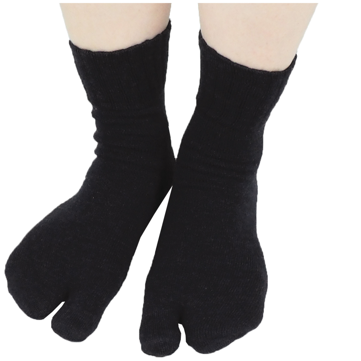 足袋靴下 レディース 足袋 ソックス ウール混 冷え症 保温 足指 健康 日本製 socks