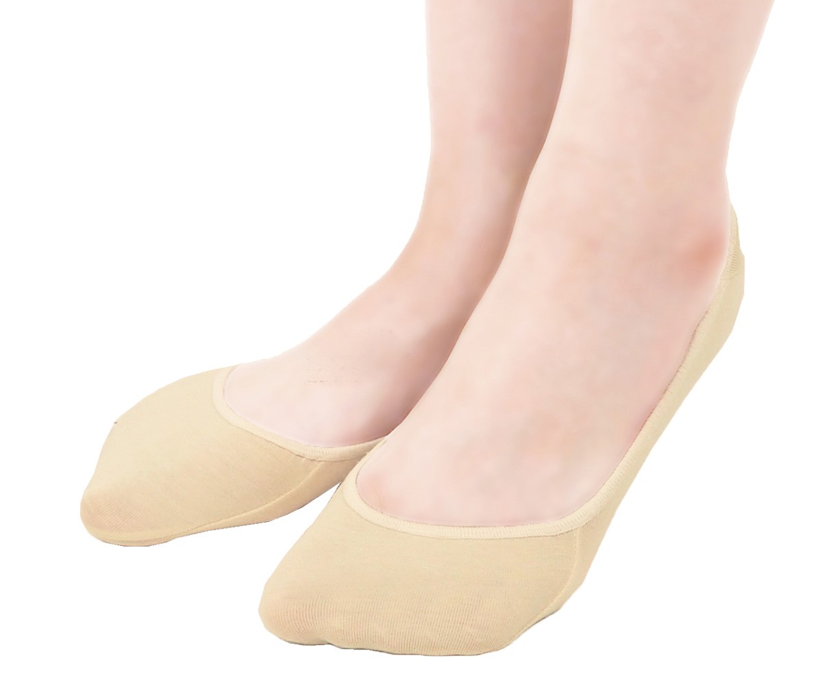 【完売】靴下 レディース おしゃれ 脱げない フットカバー カバーソックス クッション 低反発 痛くない パンプス用 靴下 socks |  | 02