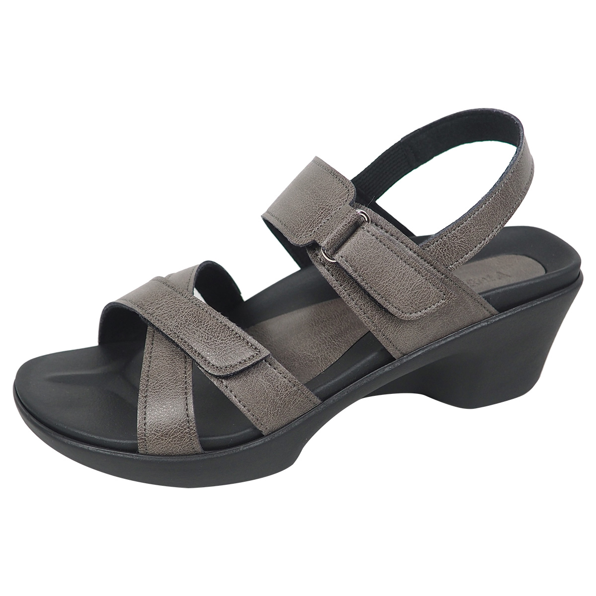 リゲッタ サンダル レディース ウェッジソール おしゃれ ストラップ アシメ クロス ベルト sandal | Re:getA | 02