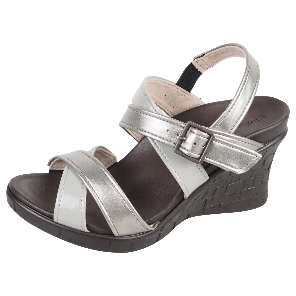 リゲッタ サンダル レディース 厚底 歩きやすい ウェッジソール ストラップ コルク調 7cmヒール sandal | Re:getA | 06