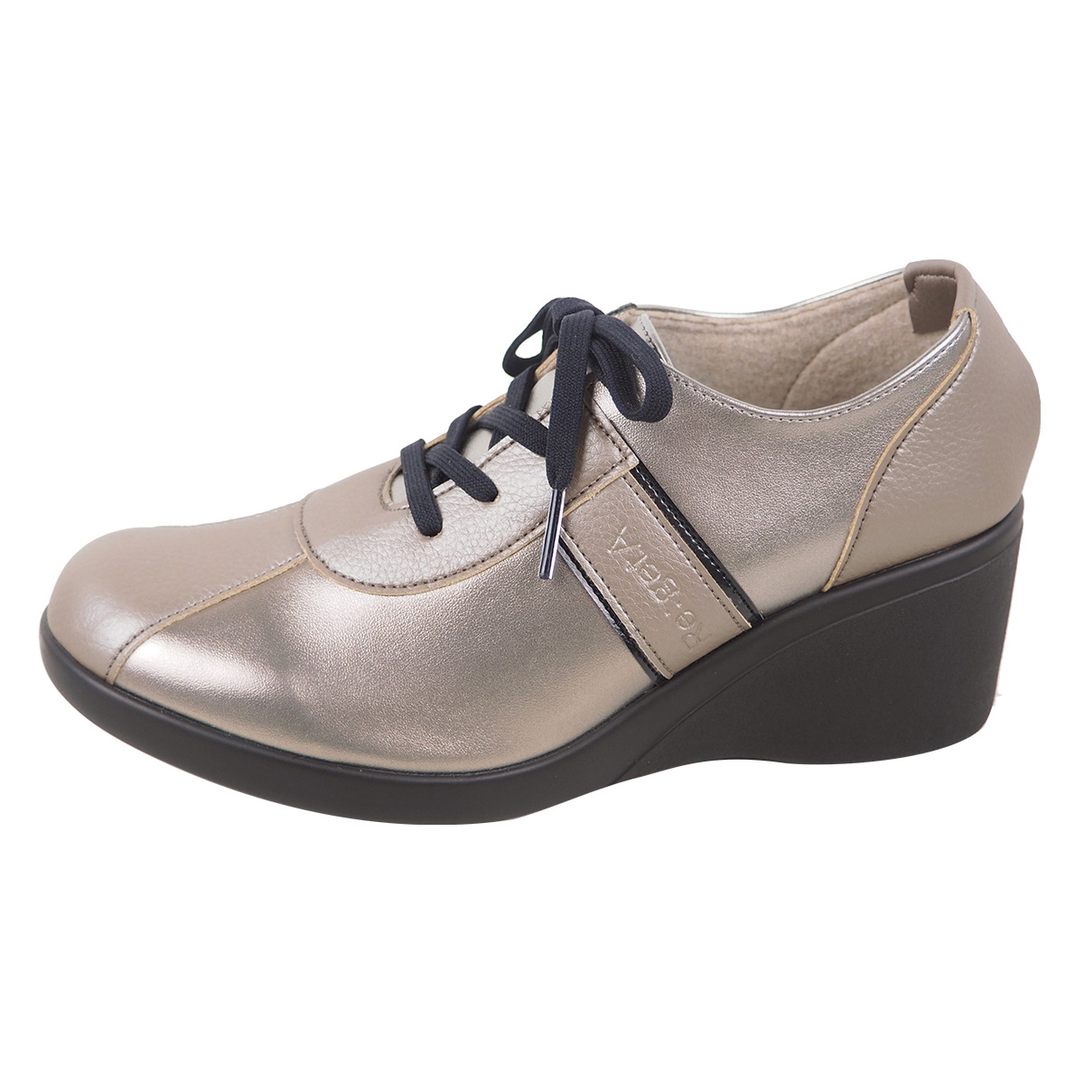 12%OFF セール リゲッタ 靴 レディース スニーカー 黒 痛くない 歩きやすい 6cm ヒール ウェッジソール sneakers | Re:getA | 02