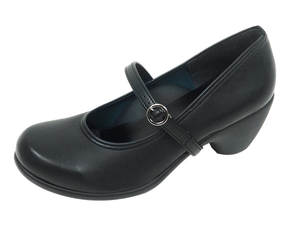 リゲッタ 靴 レディース パンプス 黒 幅広 痛くない 履きやすい フォーマル ストラップ 仕事用 ...