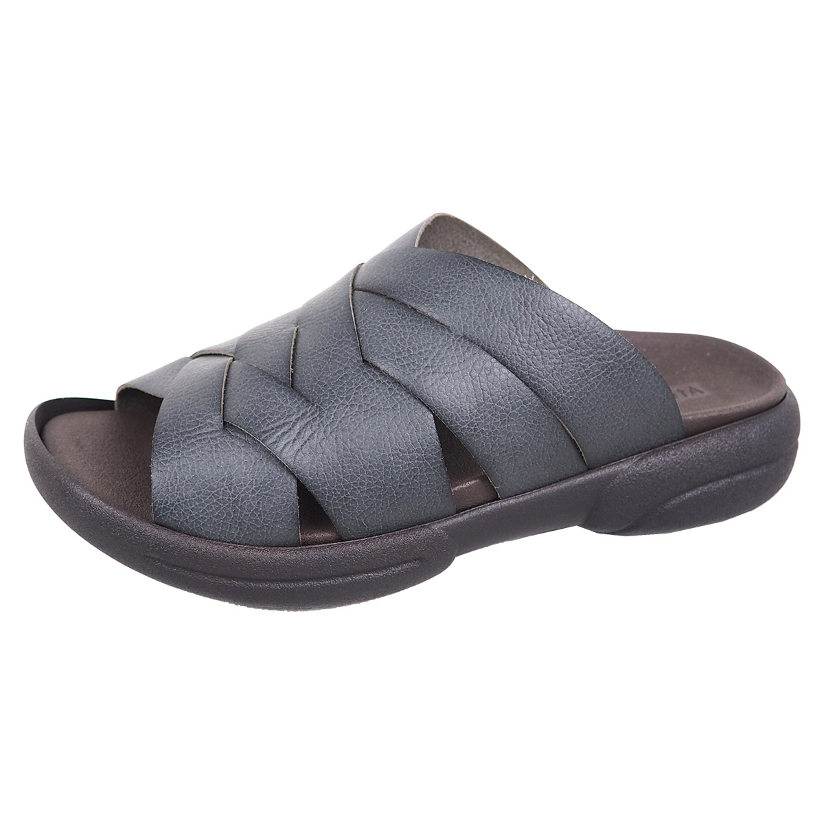 リゲッタ メンズ サンダル おしゃれ 疲れない 厚底 つっかけ 人気 編み込み | Re:getA | 03