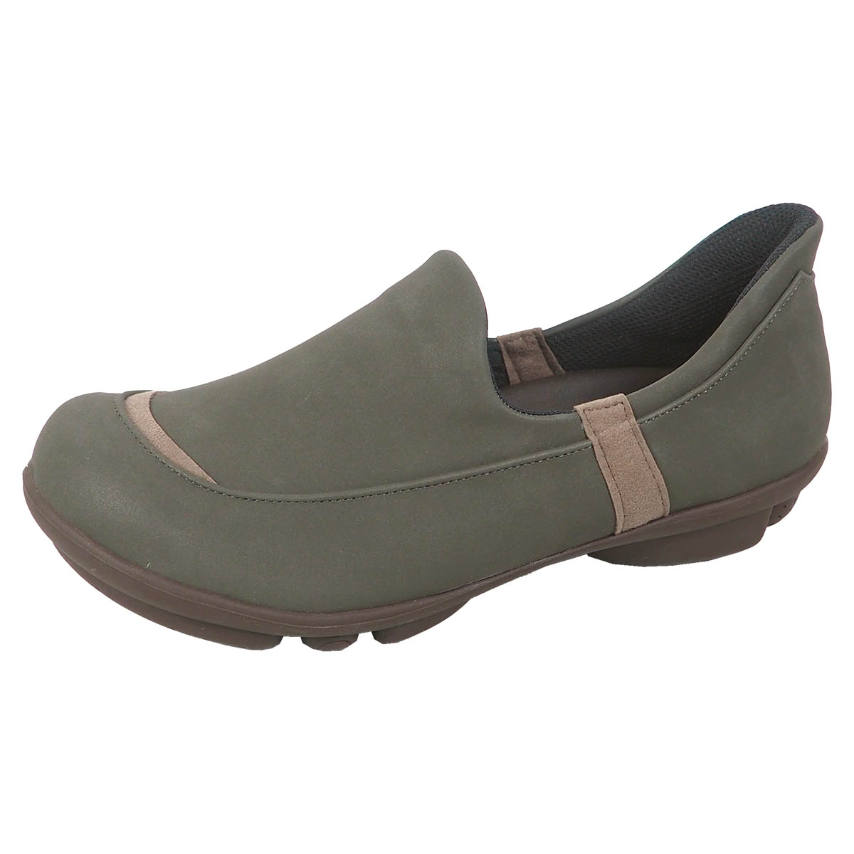 2ball ツヴォル レディース スリッポン 歩きやすい 履きやすい 軽量 幅広 スエード調 カジュアルシューズ 靴 SuttOn スットオン 疲れにくい | 2ball | 04