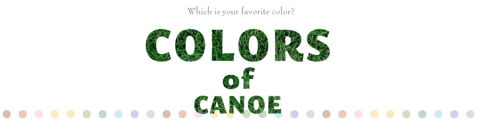 colors of canoe