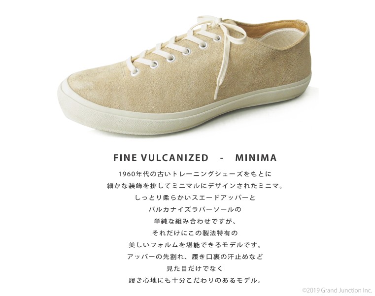 スニーカー スエード FINE VULCANIZED MINIMA ムーンスター 日本製 : mns009 : GJWEB - 通販 -  Yahoo!ショッピング