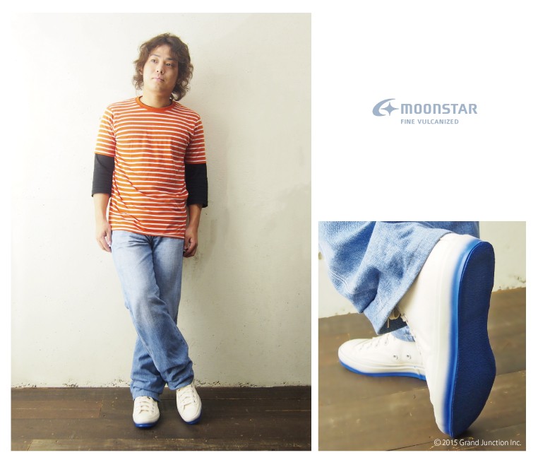 moonstar ストア fine vulcanized スニーカー hibasket g