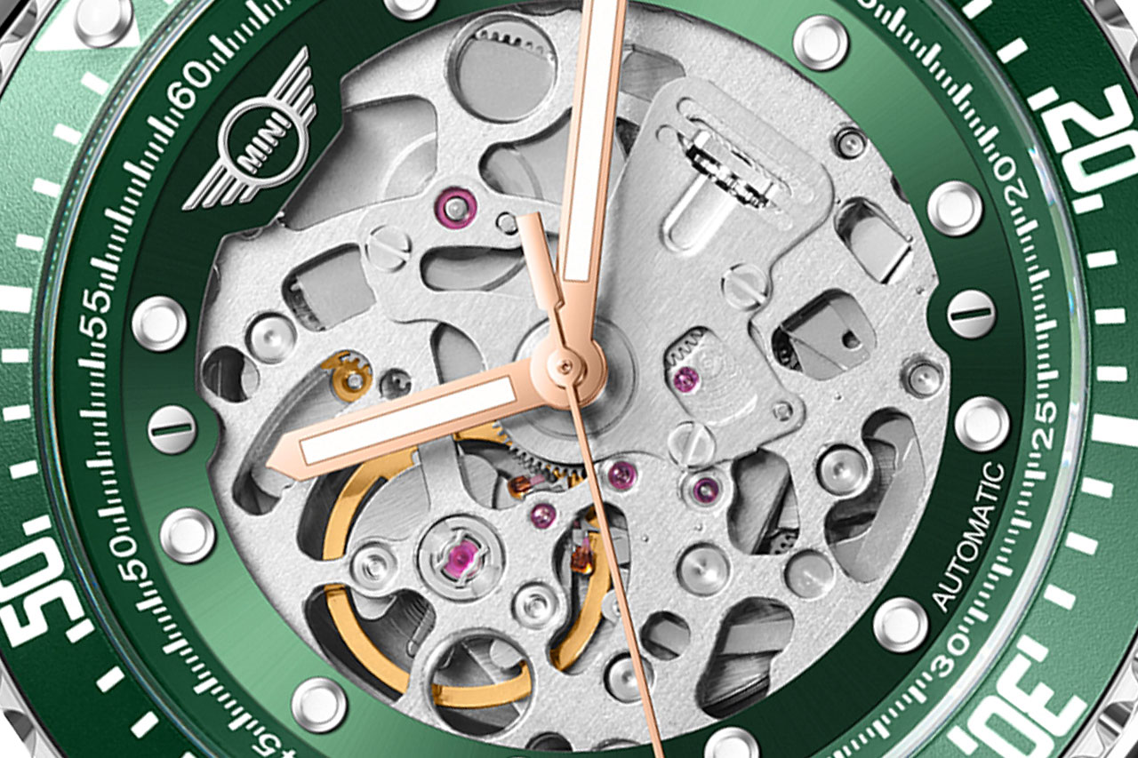 MINI（ミニ） MINI AUTOMATIC WATCH MA-3 162303 ブルー/シルバー 42mm