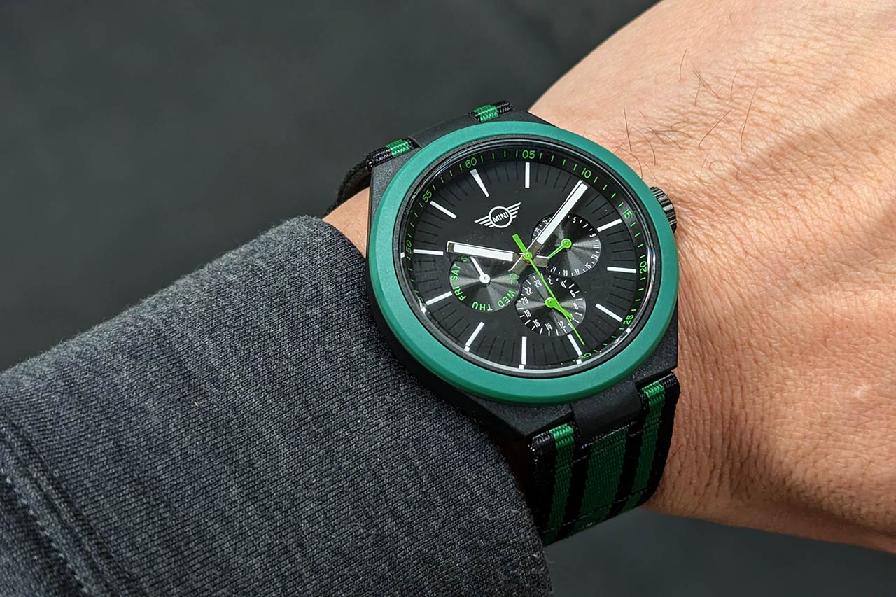 MINI（ミニ） メンズ腕時計 グリーン MINI UPCYCLE WATCH 161703 海洋 