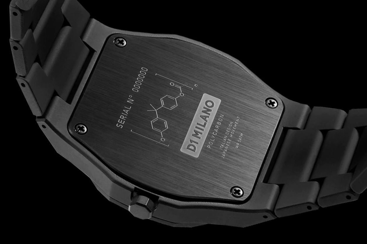 D1 MILANO POLYCARBON SPACE GREY PCBJ13 D1ミラノ メンズ腕時計