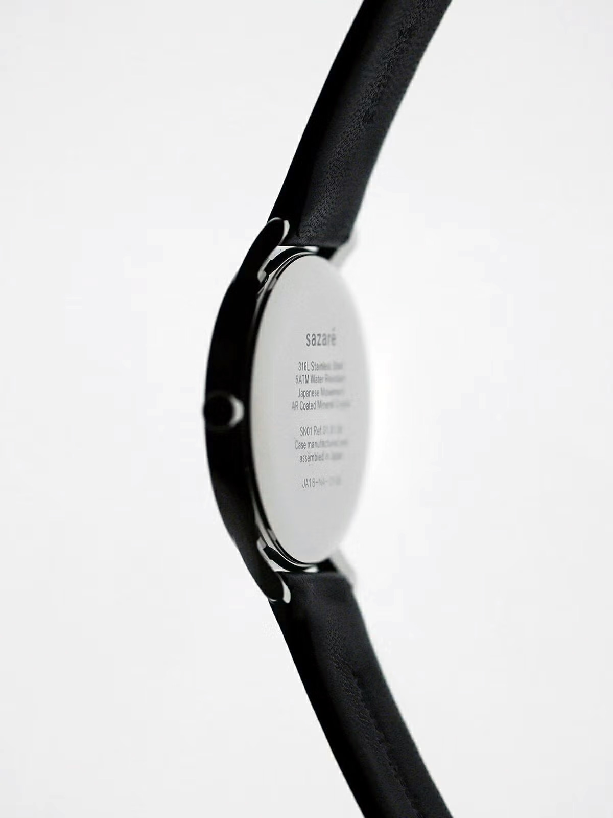 sazare（サザレ） さざれ SK01 腕時計 ユニセックス 38mm 日本製 