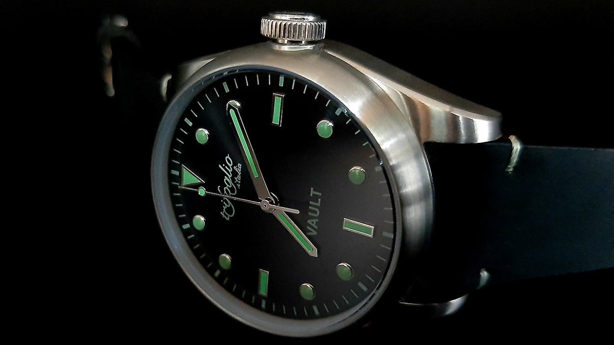 トリフォグリオ ヴォルト Trifoglio Italia VAULT VT421SS-SBL スパイ