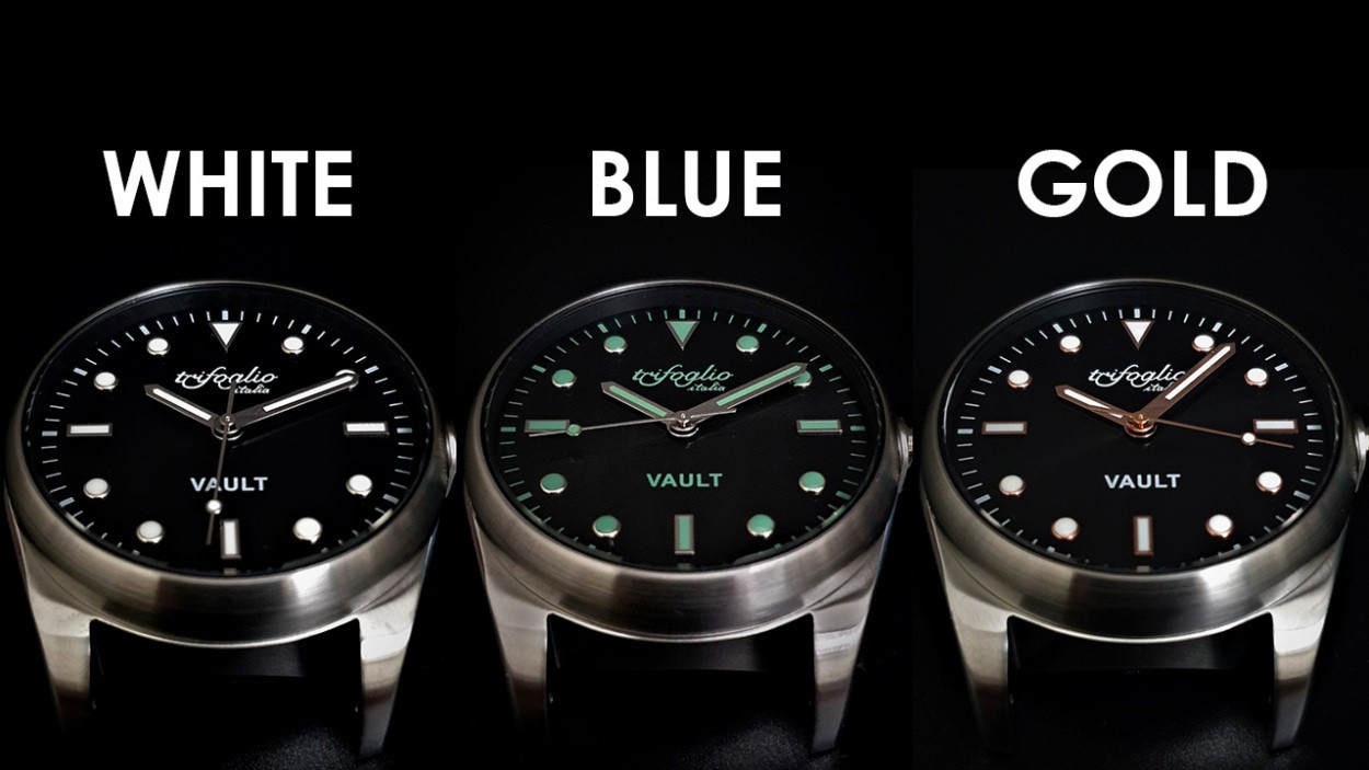 トリフォグリオ ヴォルト Trifoglio Italia VAULT VT421SS-SBL スパイ