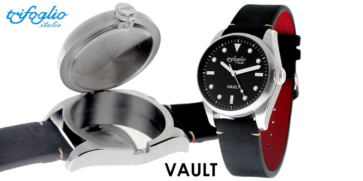 トリフォグリオ ヴォルト Trifoglio Italia VAULT VT421SS-SBL スパイ