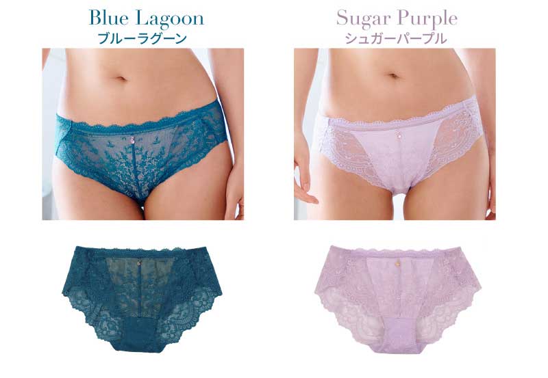 ショーツ レディース 総レース パンツ 女性 下着 ショーツ単品 自胸を育てるブラ パフューム glamore グラモア