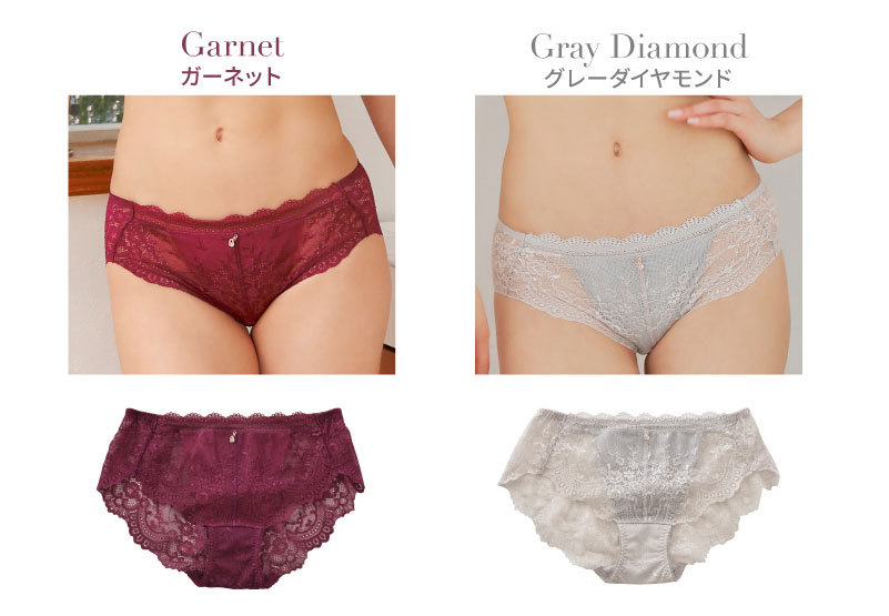 ショーツ レディース 総レース パンツ 女性 下着 ショーツ単品 自胸を育てるブラ パフューム glamore グラモア