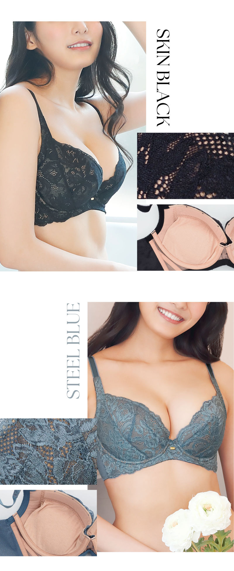 ブラジャー レディース グラマー 大きいサイズ グラマーフィットブラ glamore グラモア