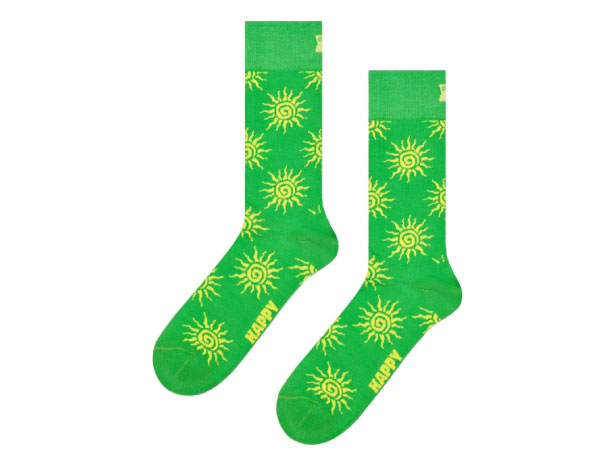 Happy Socks ハッピーソックス Sun サン クルー丈 ソックス ユニセックス メンズ ＆ レディース 10251610