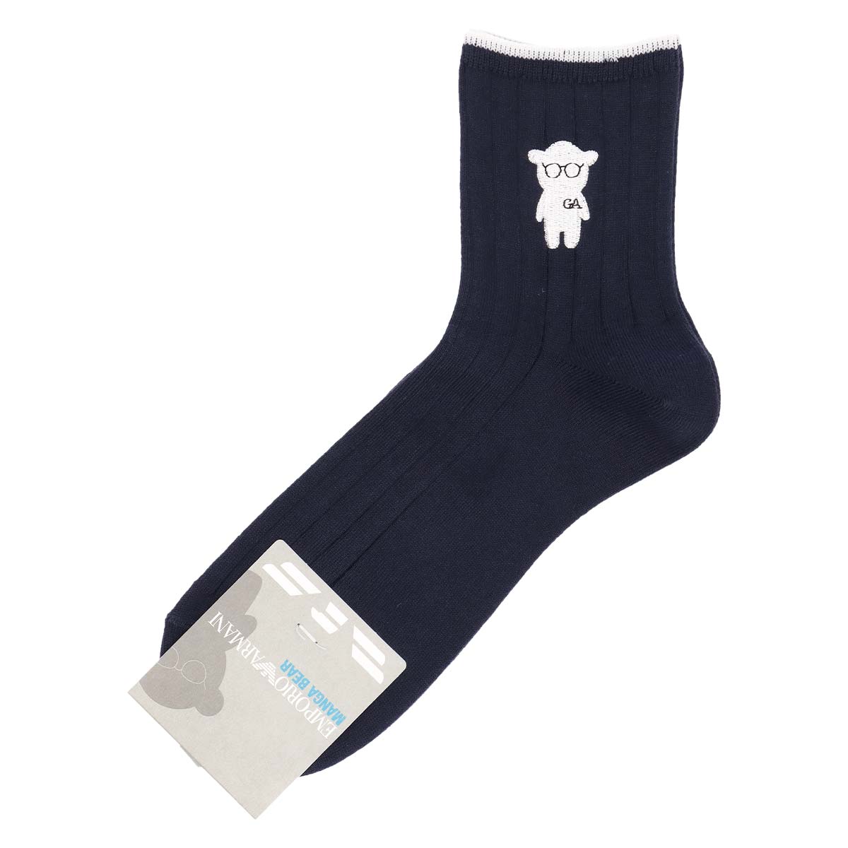 EMPORIO ARMANI エンポリオアルマーニ ソックス メンズ マンガベア刺繍