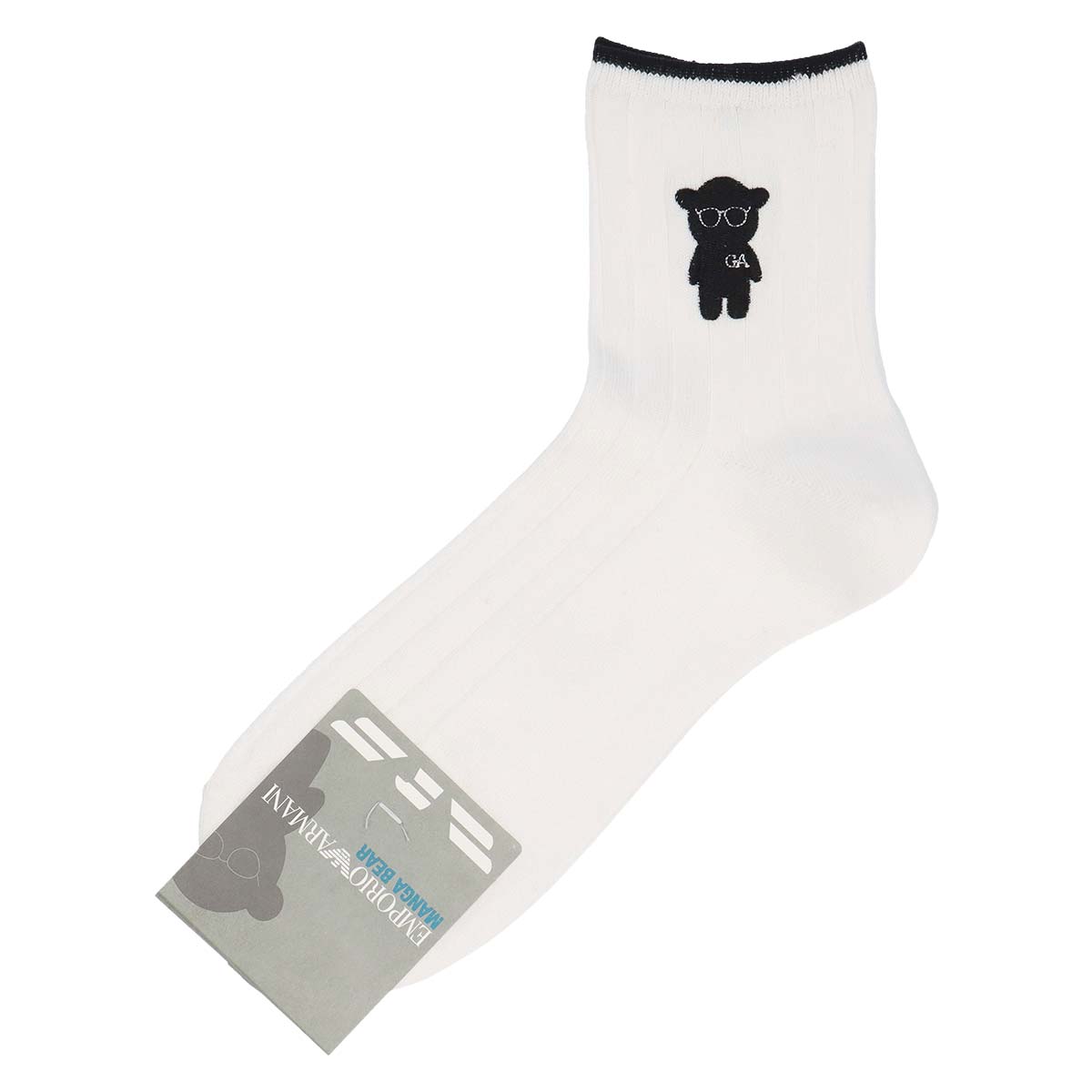 EMPORIO ARMANI エンポリオアルマーニ ソックス メンズ マンガベア刺繍