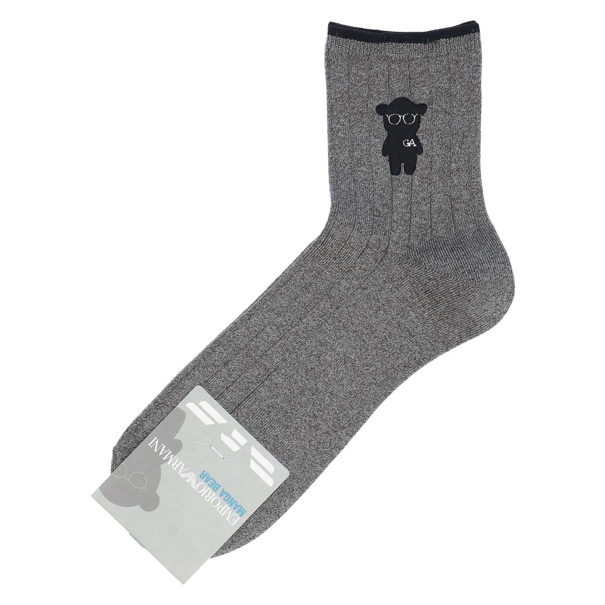 EMPORIO ARMANI エンポリオアルマーニ ソックス メンズ マンガベア刺繍