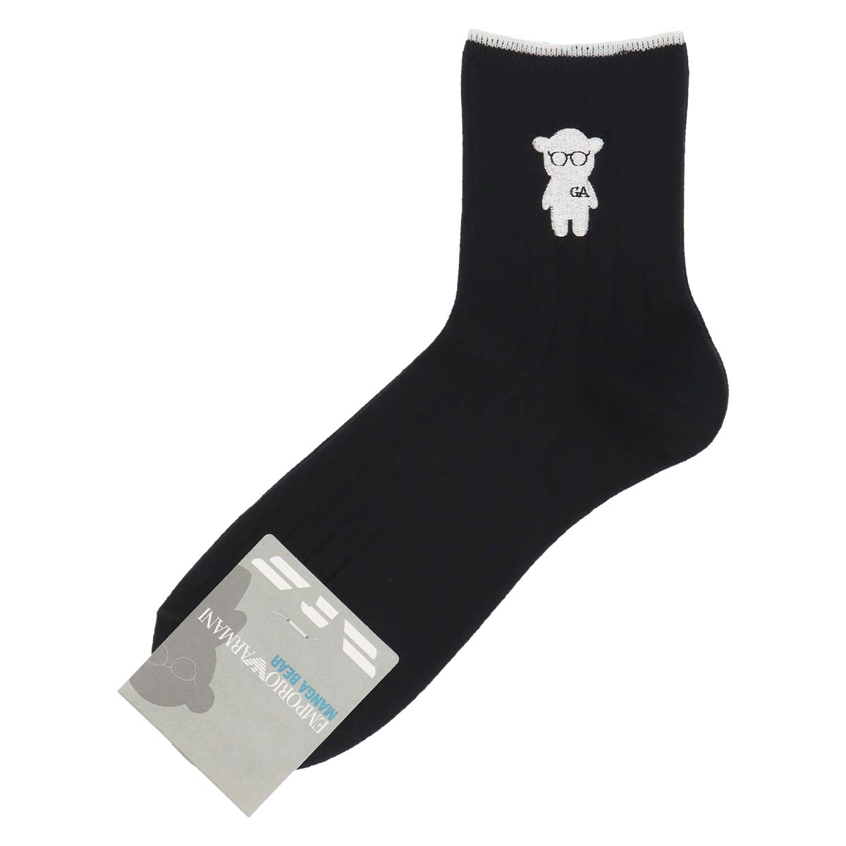 EMPORIO ARMANI エンポリオアルマーニ ソックス メンズ マンガベア刺繍