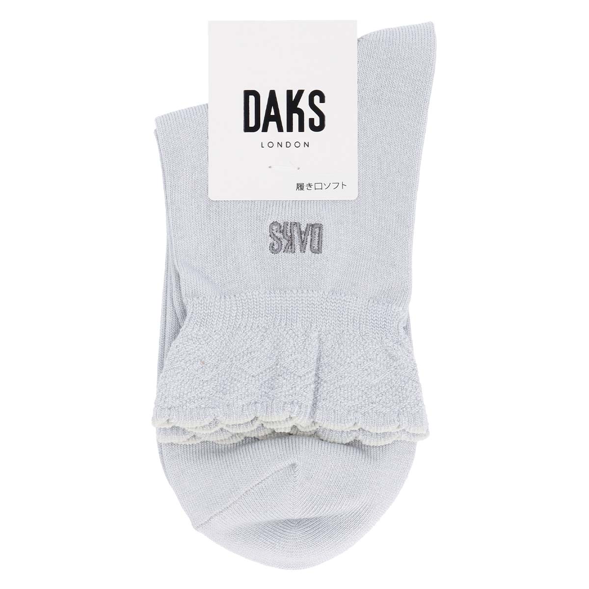 DAKS（ダックス） レディース 靴下 履き口ソフト レーヨンシルク混