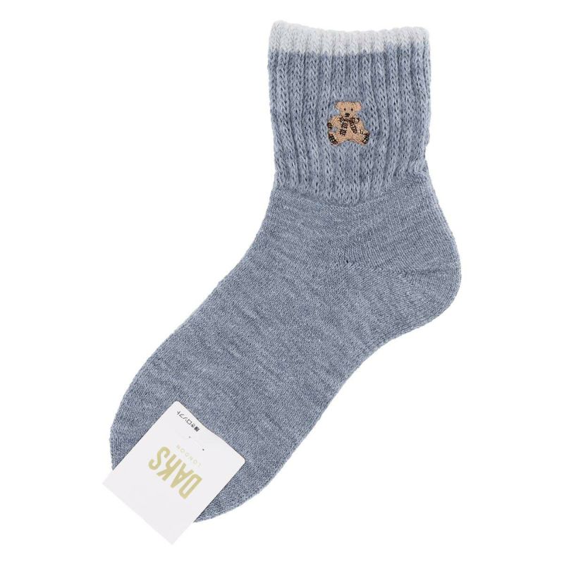 DAKS（ダックス） レディース ルームソックス 内起毛 総パイル